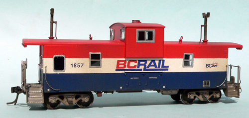 BC Rail caboose