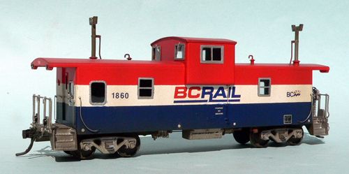 BC Rail caboose