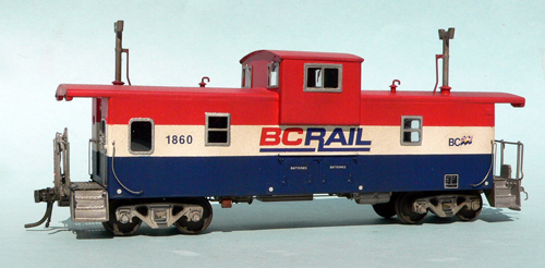 BC Rail caboose