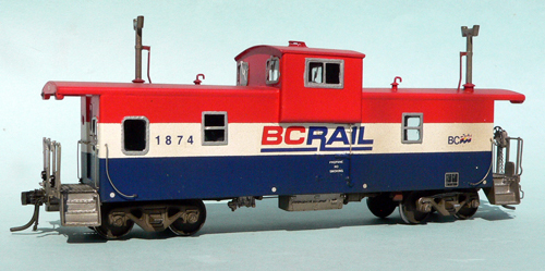 BC Rail caboose