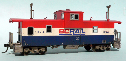 BC Rail caboose