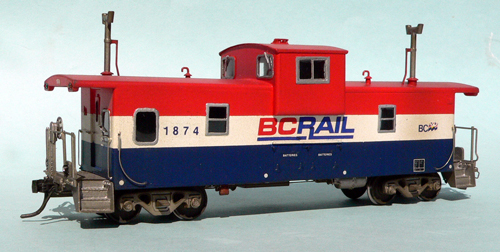 BC Rail caboose