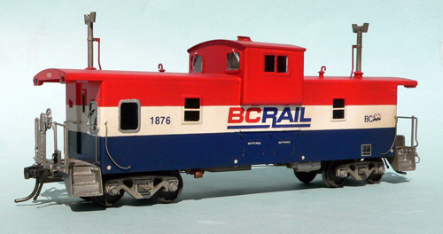 BC Rail caboose