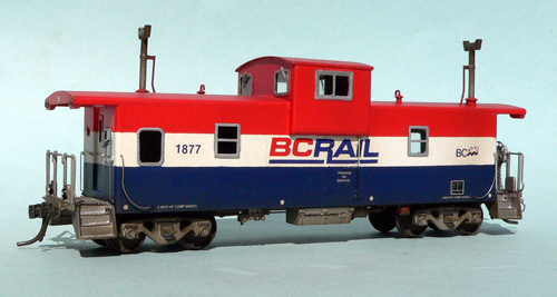 BC Rail caboose