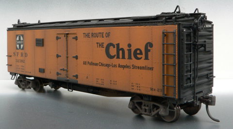 santa fe freight car