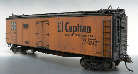 santa fe freight car