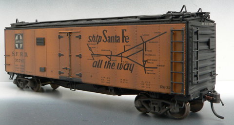 weathered ho model