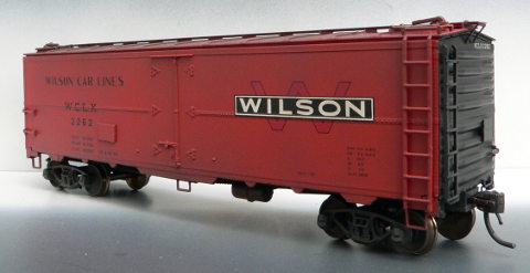 wilson refrigeratior car