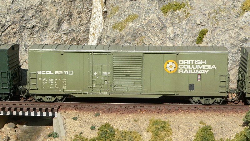 BCR Combination door box car