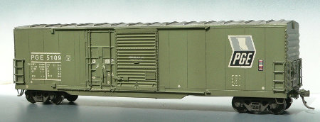 PGE Combination door box car