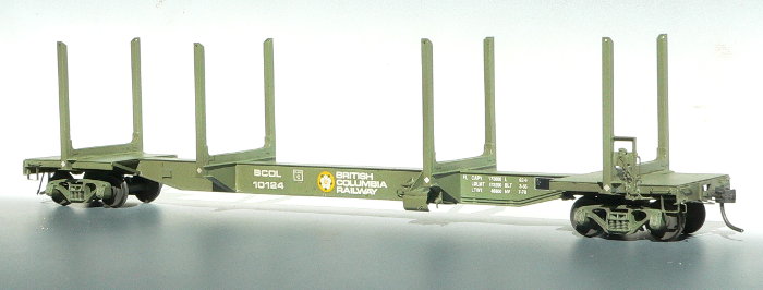 British Columbia Railway log car