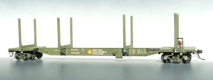 British Columbia Railway log car