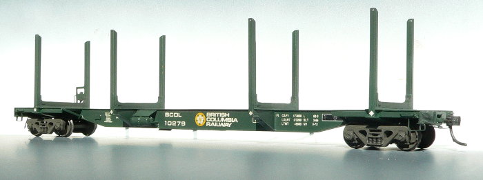 British Columbia Railway log car