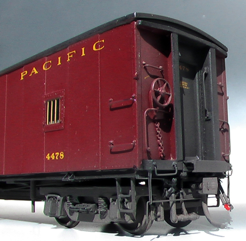 CPR Baggage car end view